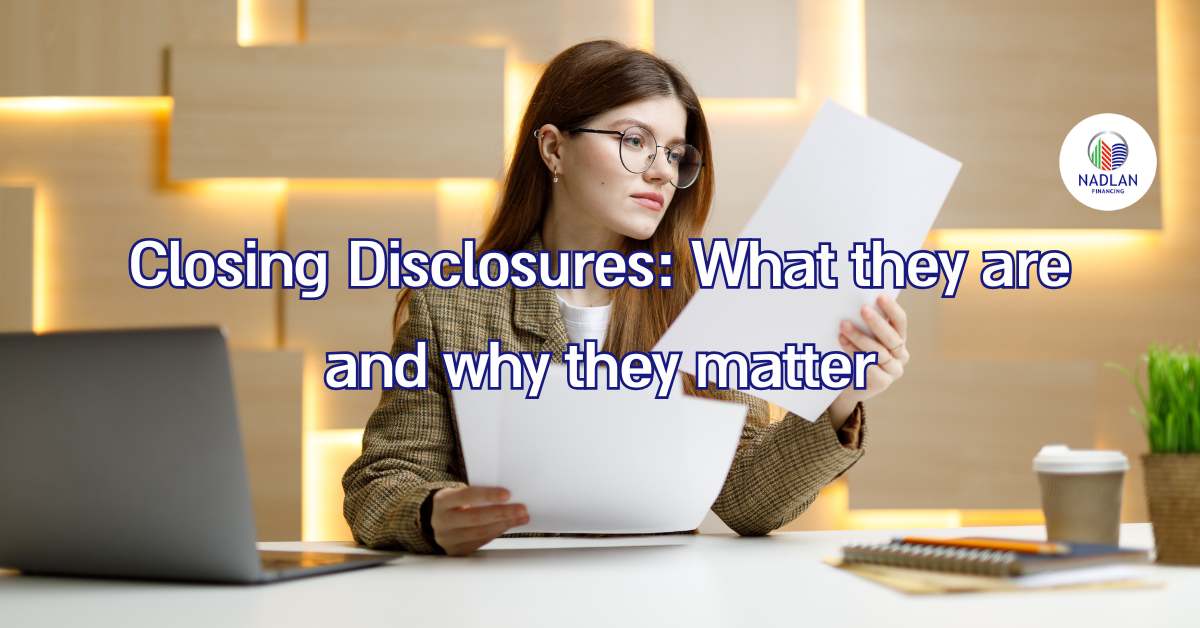 Closing Disclosures