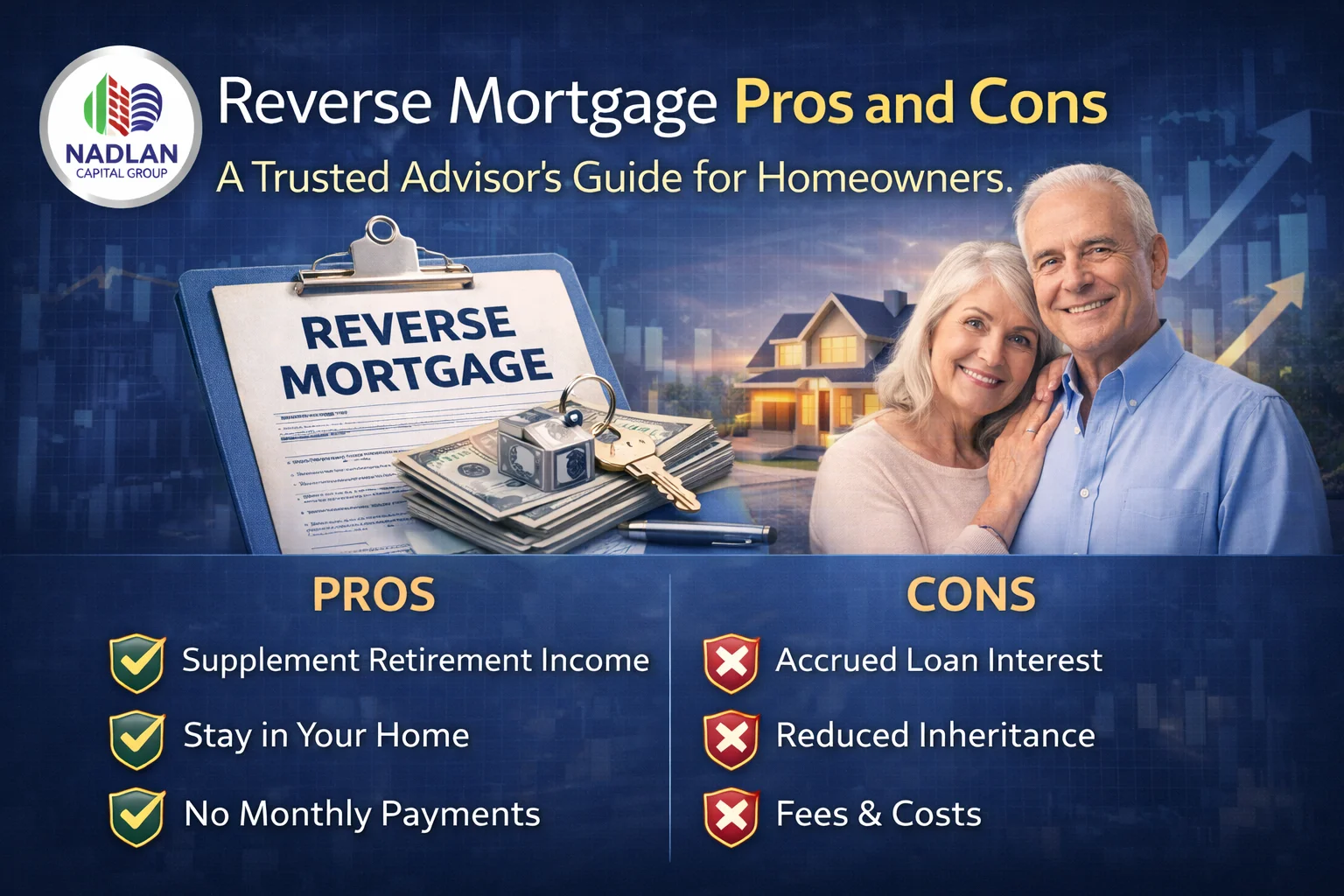 रिवर्स मॉर्टगेज के फायदे और नुकसान