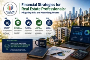 Stratégies financières pour les professionnels de l'immobilier&nbsp;: atténuer les risques et maximiser les rendements