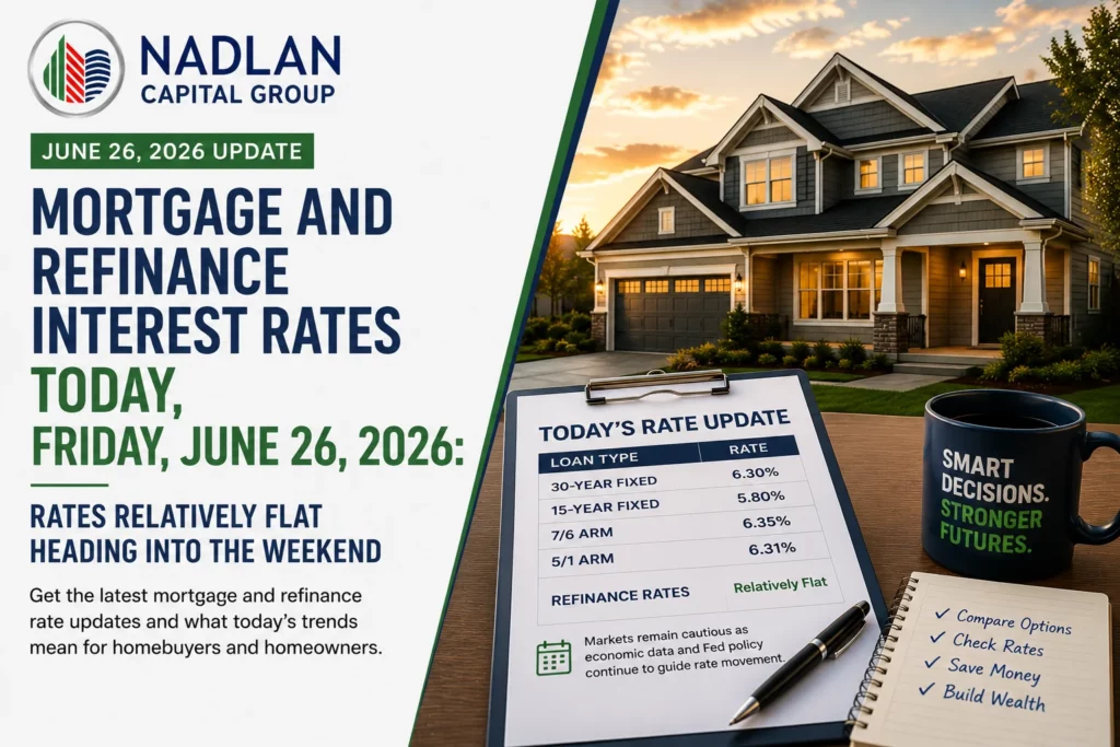 Mortgage rates today