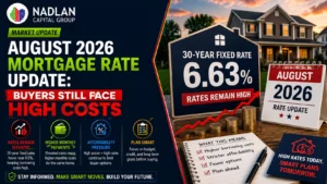 אויגוסט 2026 מאָרגעדזש ראַטע דערהייַנטיקונג: קויפער שטייען נאָך אַלץ פֿאַר הויכע קאָסטן