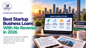 Melhores empréstimos para startups sem receita em 2026